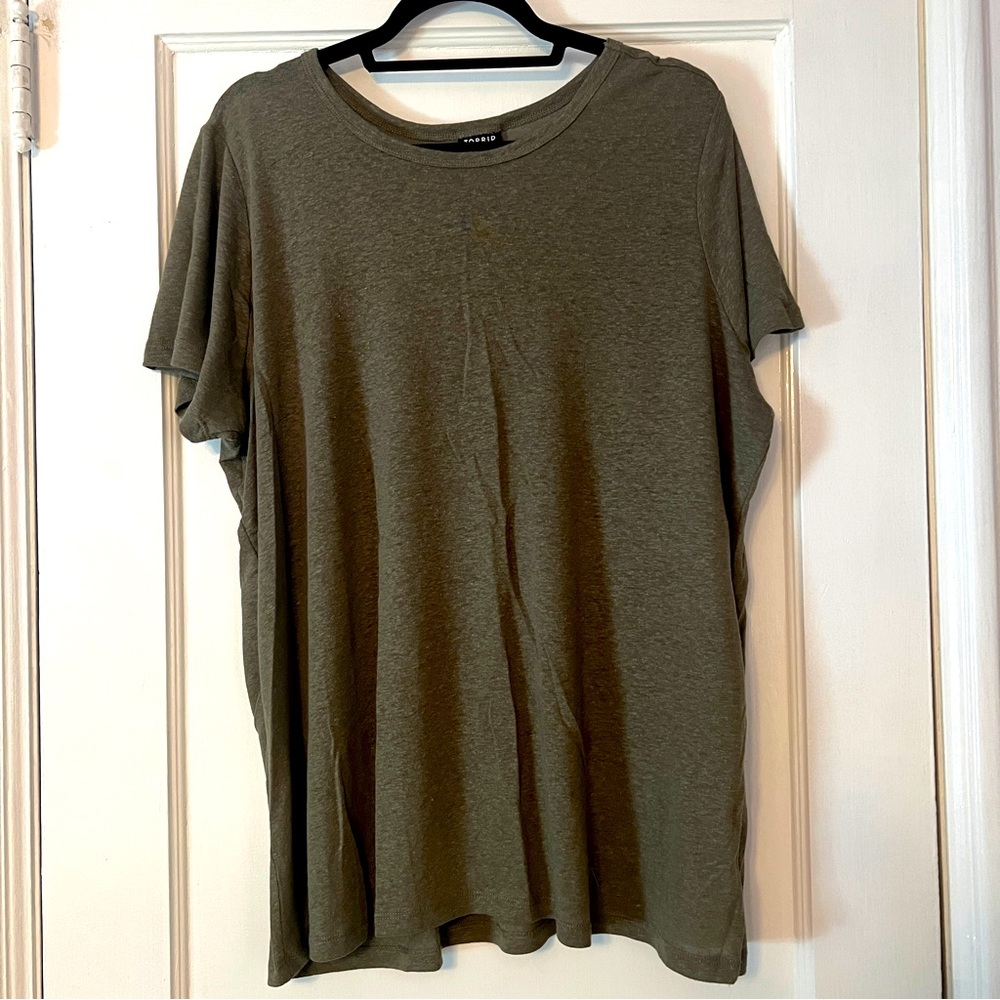 Torrid Bundle of 3 Linen Blend Shirts - Picture 5 of 10